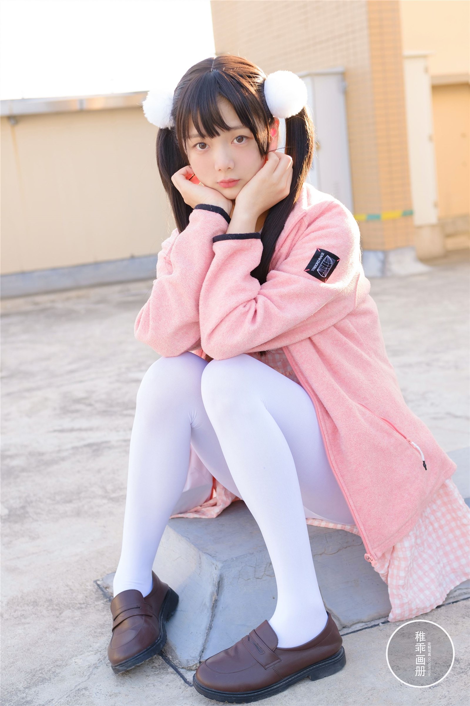 Zhiguai Album - NO.019 Clear Sky 06 Night Terrace Pink Skirt(7)